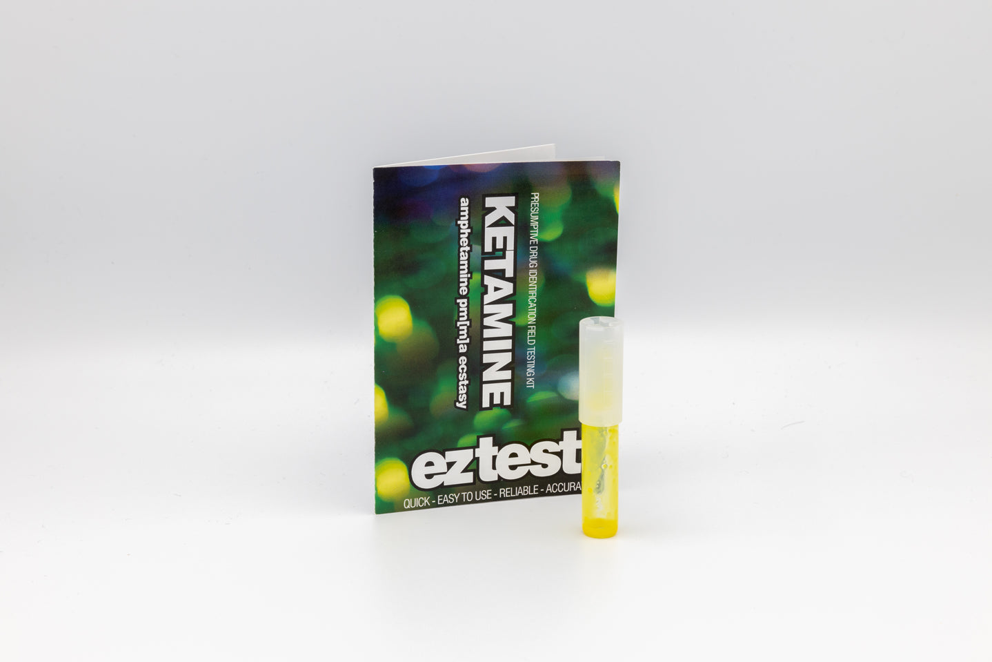 EZ Test Blister for Ketamine, PMA/PMMA, Amphetamine and Ecstasy (MDMA)